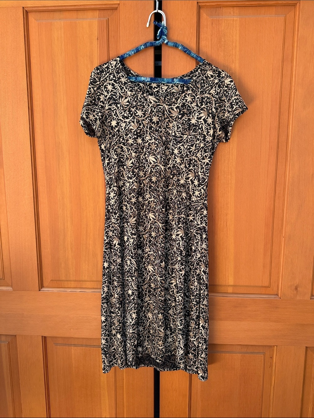 Peruvian connection short sleeve T shirt dress